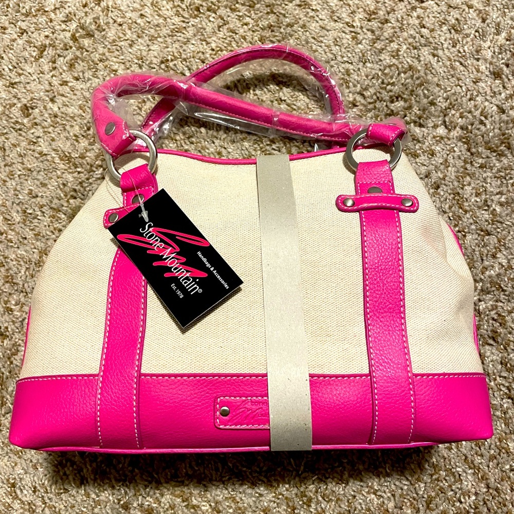 Stone Mountain Fuchsia Handbag